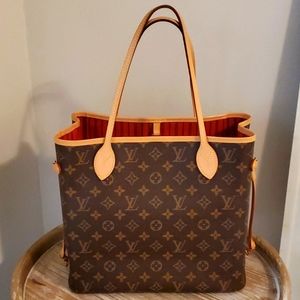 Louis Vuitton neverfull mm in monogram